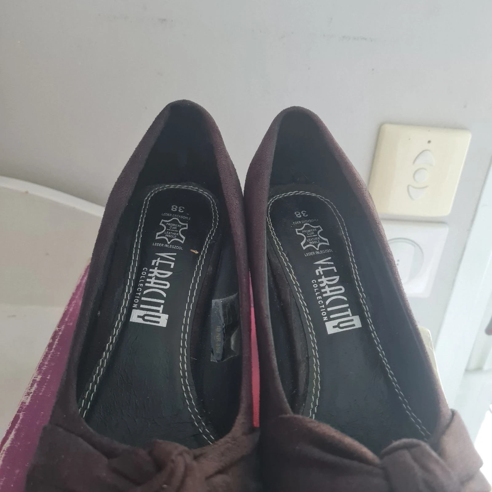 Zapatos de tacón morada – photo 4